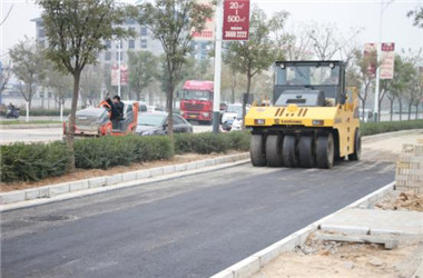 縣東路一標段尾留工程施工順利完成