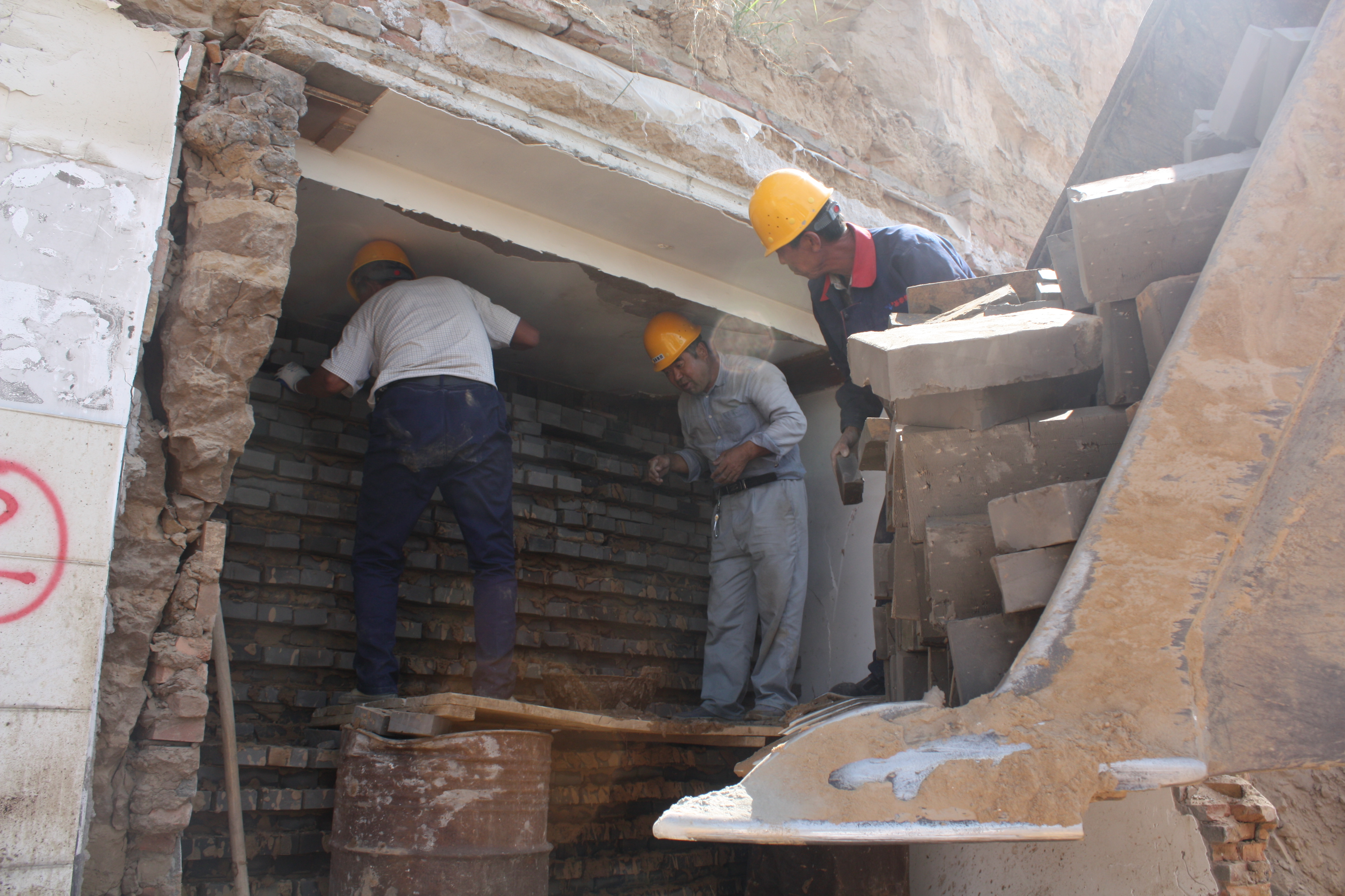 【一線速遞】榆林衛(wèi)城東搶險加固工程N1標段進展順利