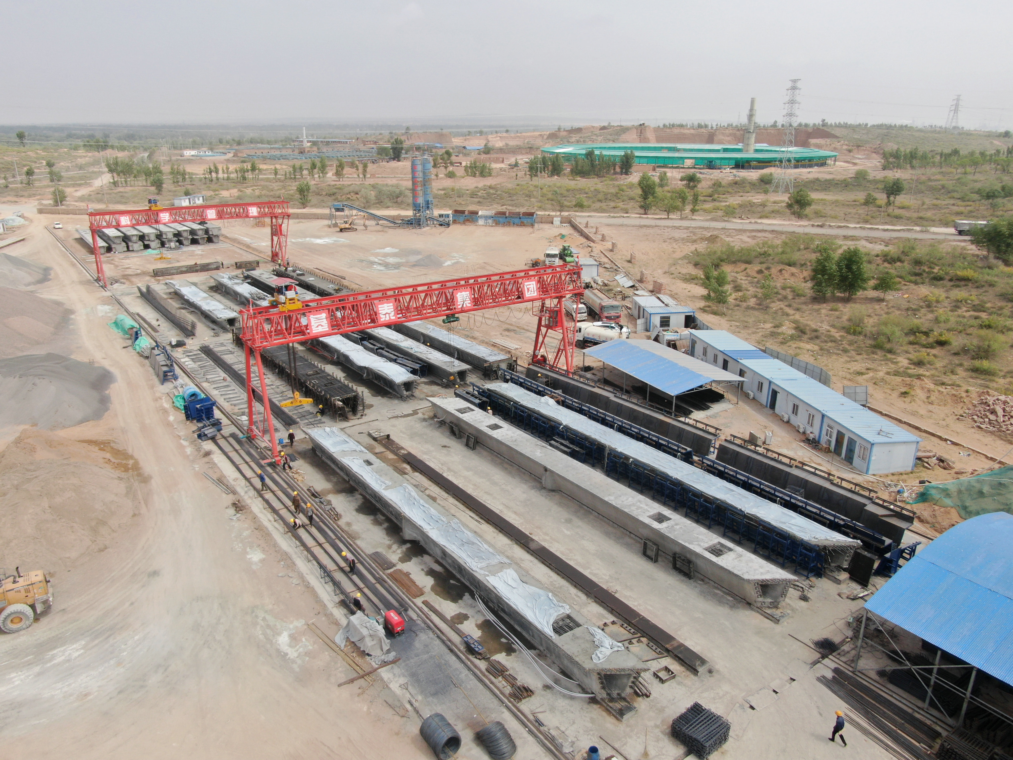 步履不停 大干前行——靖邊縣東過境?；ǖ兰拔锪髦修D(zhuǎn)區(qū)PPP項(xiàng)目掀起大干熱潮