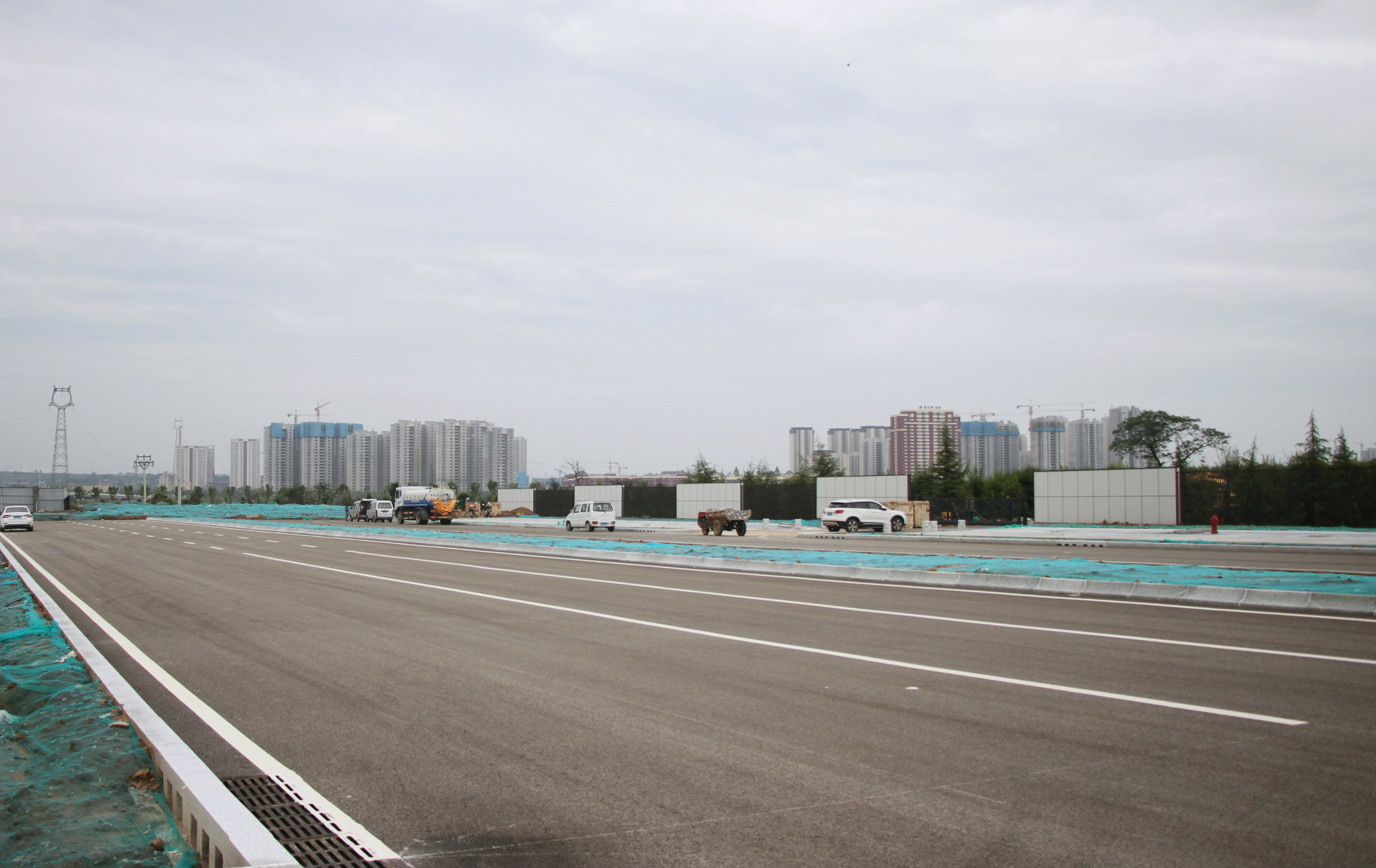 濱河三路改擴(kuò)建工程進(jìn)展順利！